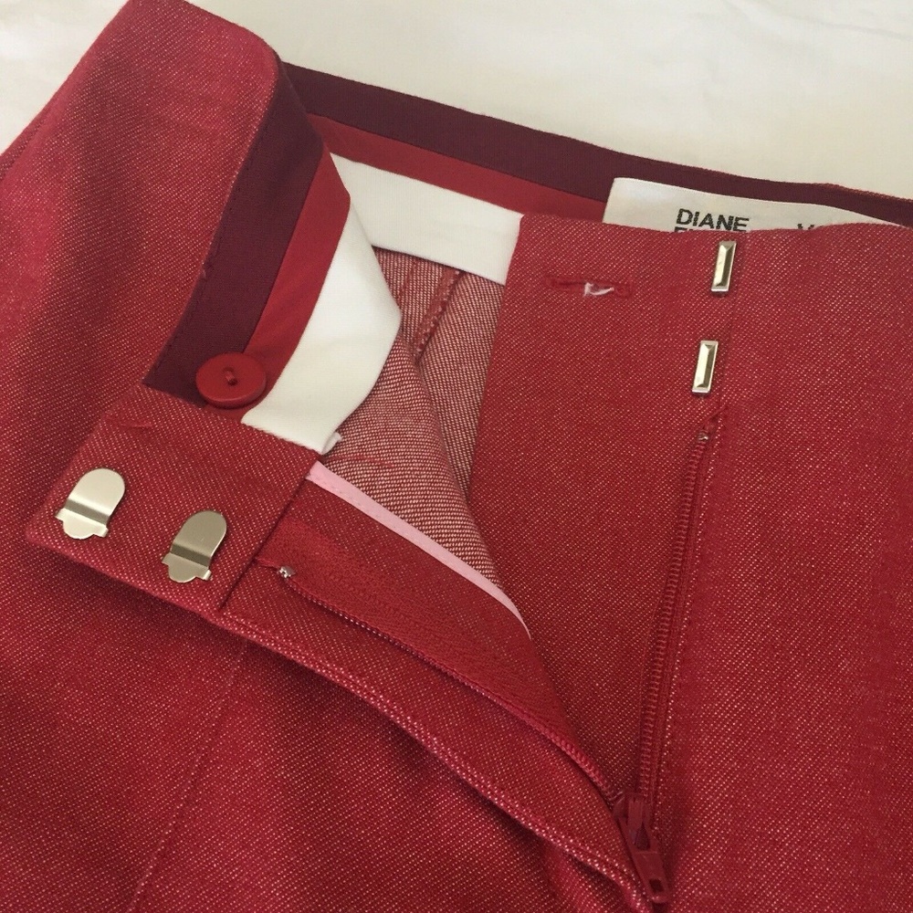 Diane Von Furstenberg High Waist Skinny Pants - Picture 4 of 8